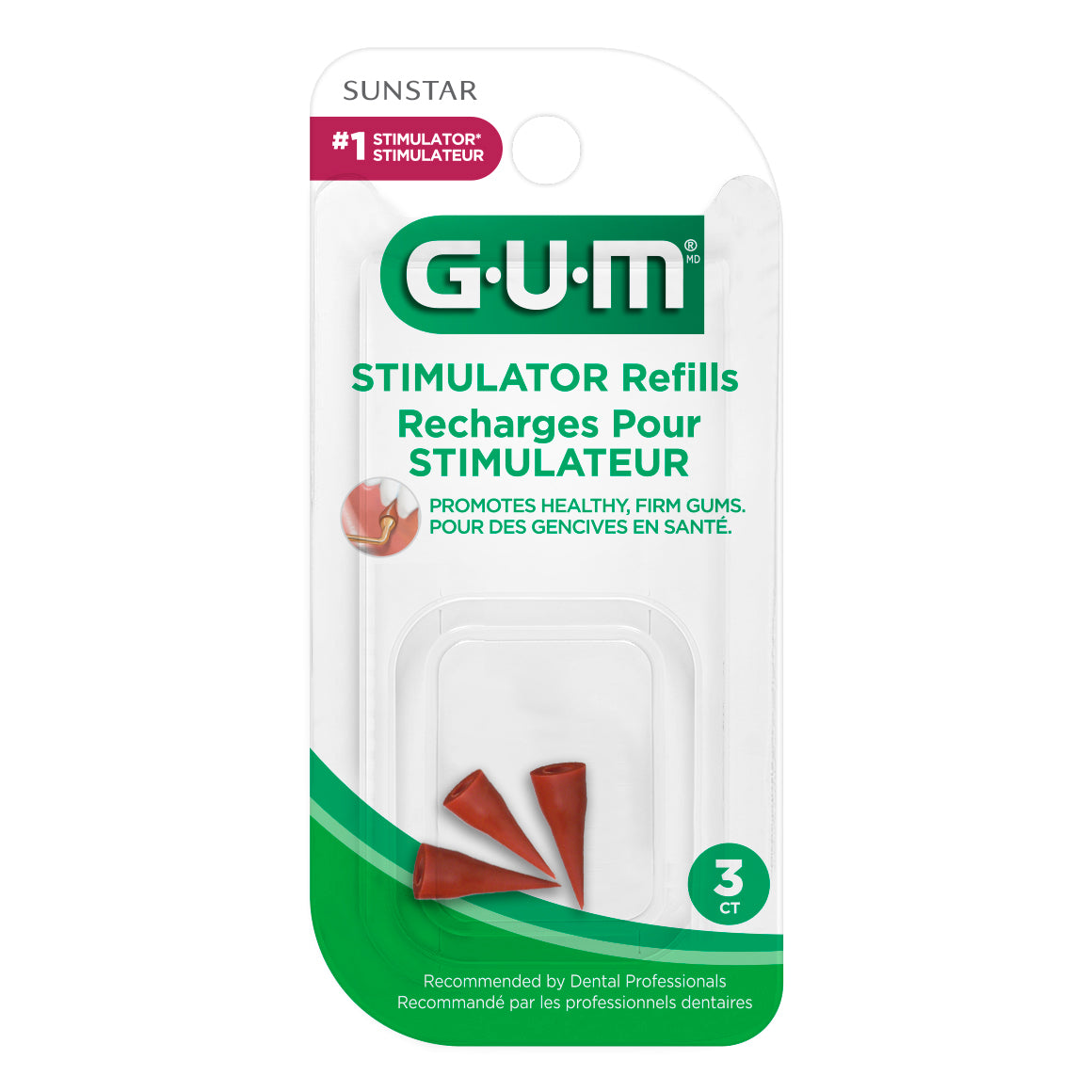 601 : Embouts de recharge STIMULATEUR (3 ct)