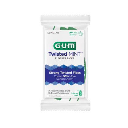 828 : Porte-fil dentaire GUM® Twisted Mint™