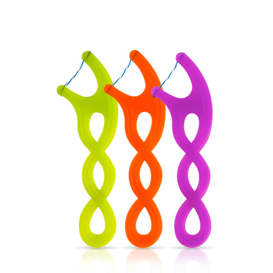 853 : Porte-fil dentaire Crayola™ TWISTABLES™ (48 paquets de 3)