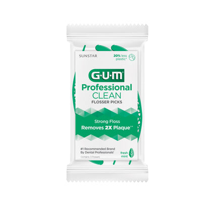 891 : Porte-fil dentaire professionnel CLEAN MENTHE (48 paquets de 3) 