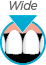 1614 : BROSSETTES INTERDENTAIRES PROXABRUSH® - Coniques et larges, emballés sous cellophane (bleu) swatch